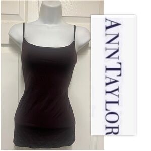 Ann Taylor Dark Chocolate Stretch Camisole